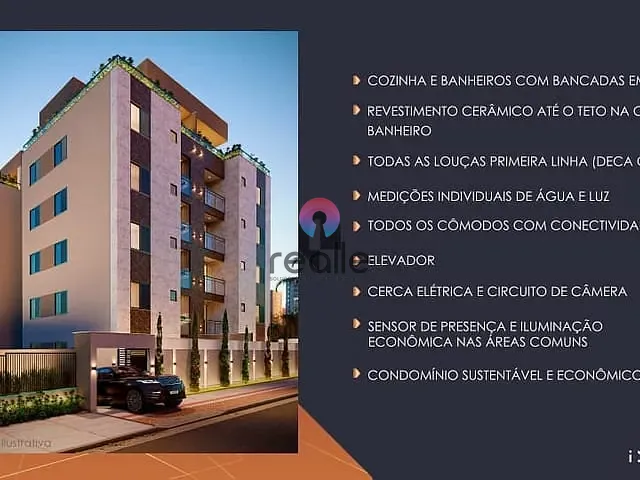 Apartamento com 126m² 3 quartos e 2 banheiros, à venda, no bairro Cabral em Não informado