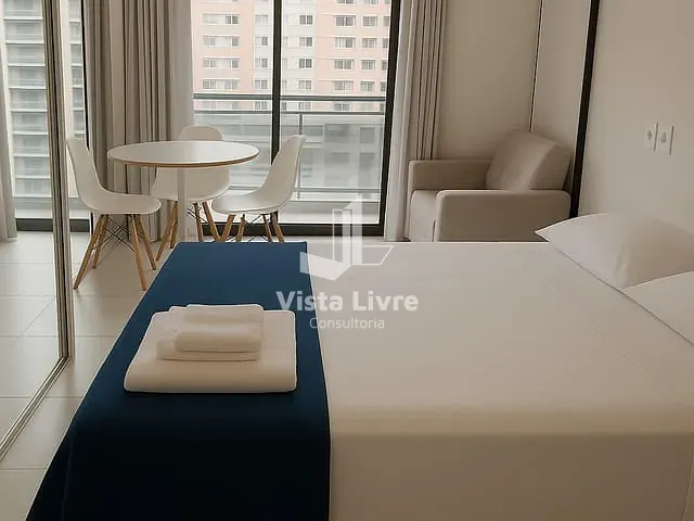Apartamento com 26m² 1 quarto e 1 banheiro, à venda, no bairro Cerqueira César em São Paulo