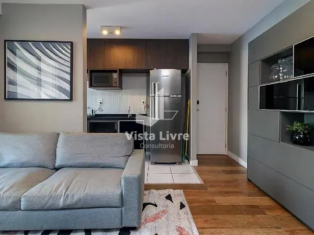 Apartamento com 58m² 1 quarto e 2 banheiros, à venda, no bairro Chácara Santo Antônio (Zona Sul) em São Paulo