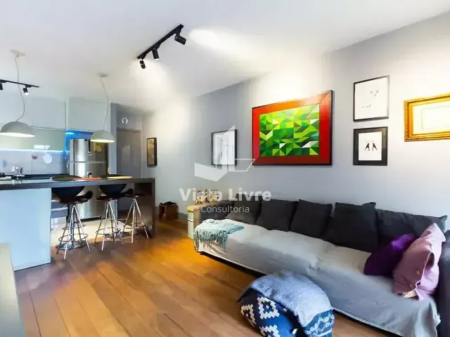 Apartamento com 56m² 2 quartos e 3 banheiros, à venda, no bairro Vila Olímpia em São Paulo