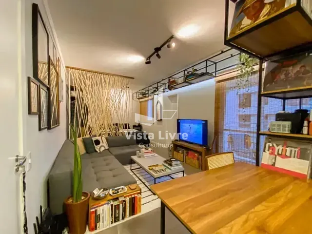 Apartamento com 40m² 1 quarto e 1 banheiro, à venda, no bairro Vila Olímpia em São Paulo