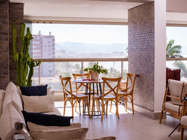 Apartamento 4 quartos e 5 banheiros, para alugar, no bairro Centro em Bertioga