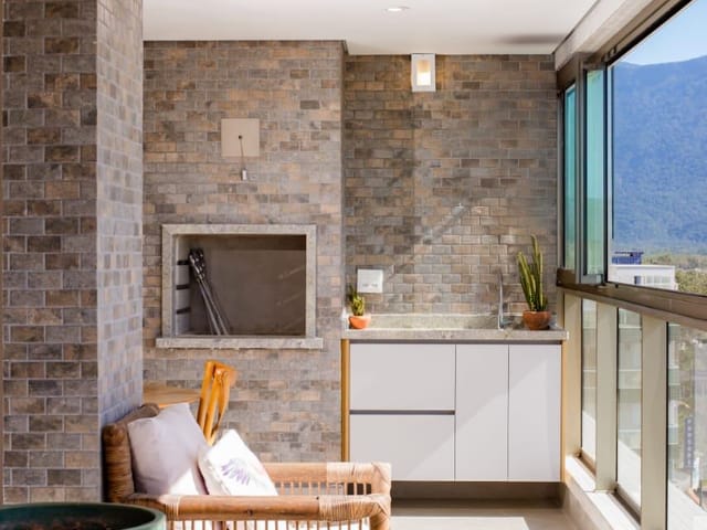 Apartamento 4 quartos e 5 banheiros, para alugar, no bairro Centro em Bertioga