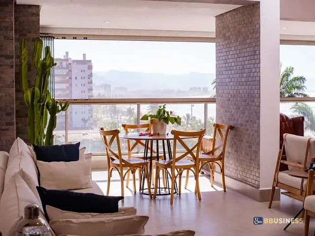 Apartamento 4 quartos e 5 banheiros, para alugar, no bairro Centro em Bertioga