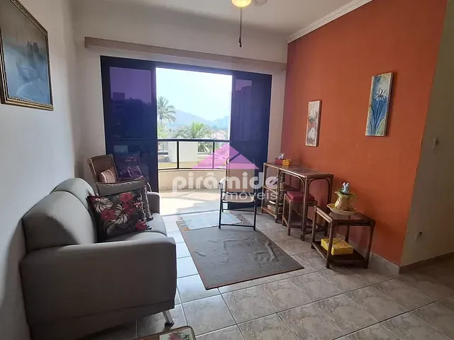 Apartamento com 96m² 3 quartos e 2 banheiros, à venda, no bairro Martim de Sá em Caraguatatuba