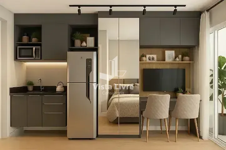 Apartamento, 1 quarto, 26 m² - Foto 3