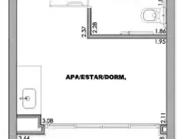 Studio com 26m² 1 quarto e 1 banheiro, à venda, no bairro Brooklin Paulista em São Paulo