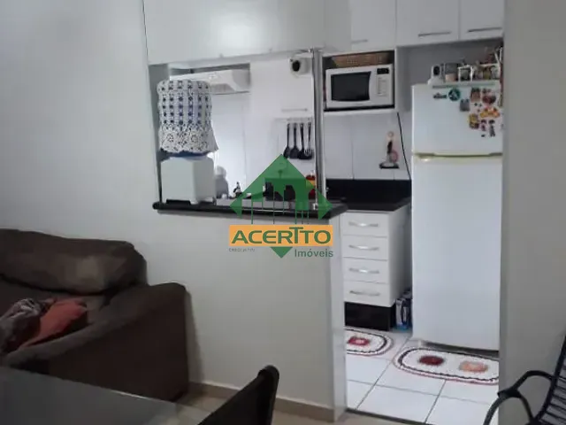 Apartamento com 50m² 2 quartos e 1 banheiro, à venda, no bairro Aviação em Araçatuba