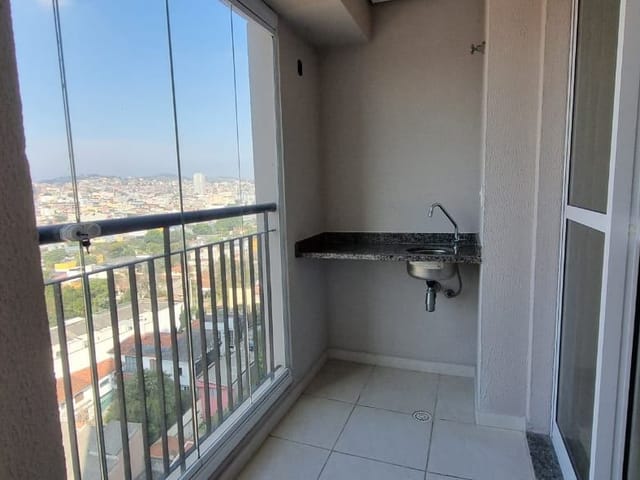 Apartamento com 49m² 2 quartos e 1 banheiro, para alugar, no bairro Vila Pires em Santo André