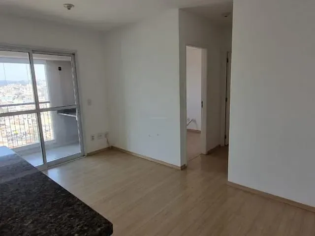 Apartamento com 49m² 2 quartos e 1 banheiro, para alugar, no bairro Vila Pires em Santo André