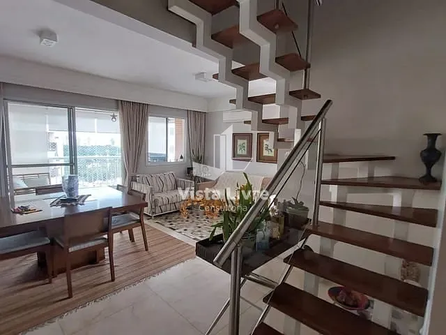 Cobertura / Penthouse com 129m² 3 quartos e 3 banheiros, à venda, no bairro Chácara Santo Antônio (Zona Sul) em São Paulo