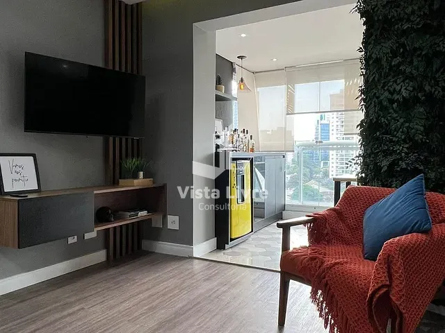 Cobertura / Penthouse com 75m² 1 quarto e 2 banheiros, à venda, no bairro Pinheiros em São Paulo
