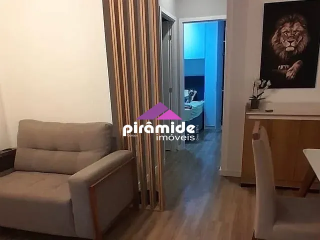 Apartamento com 53m² 2 quartos e 2 banheiros, à venda, no bairro Parque Residencial Flamboyant em São José dos Campos