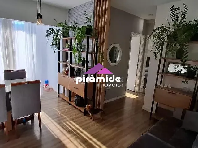 Apartamento com 53m² 2 quartos e 2 banheiros, à venda, no bairro Parque Residencial Flamboyant em São José dos Campos