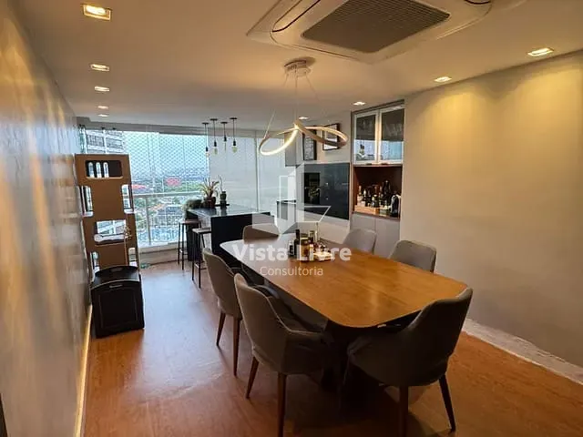 Apartamento com 129m² 3 quartos e 2 banheiros, à venda, no bairro Vila Anastácio em São Paulo