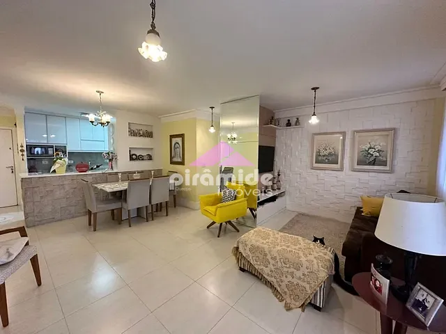 Apartamento com 104m² 3 quartos e 4 banheiros, à venda, no bairro Jardim San Marino em São José dos Campos