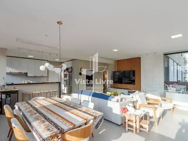 Apartamento com 160m² 3 quartos e 4 banheiros, à venda, no bairro Brooklin Paulista em São Paulo