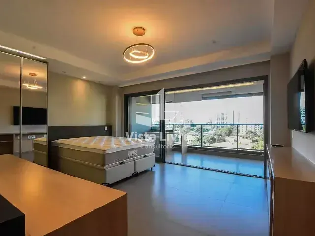 Apartamento com 41m² 1 quarto e 1 banheiro, à venda, no bairro Brooklin Paulista em São Paulo