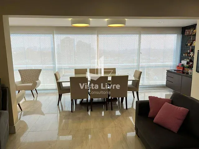 Apartamento com 134m² 3 quartos e 4 banheiros, à venda, no bairro Vila Anastácio em São Paulo