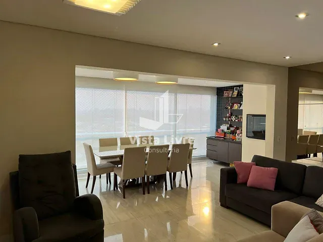 Apartamento com 134m² 3 quartos e 4 banheiros, à venda, no bairro Vila Anastácio em São Paulo