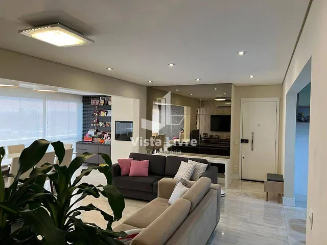 Apartamento com 134m² 3 quartos e 4 banheiros, à venda, no bairro Vila Anastácio em São Paulo