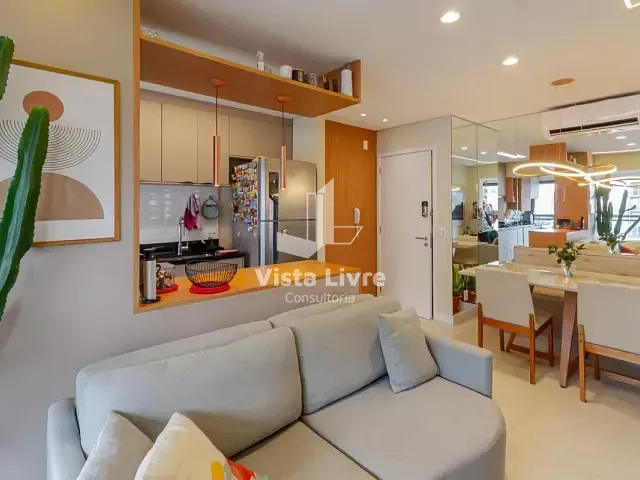 Apartamento com 56m² 2 quartos e 2 banheiros, à venda, no bairro Indianópolis em São Paulo