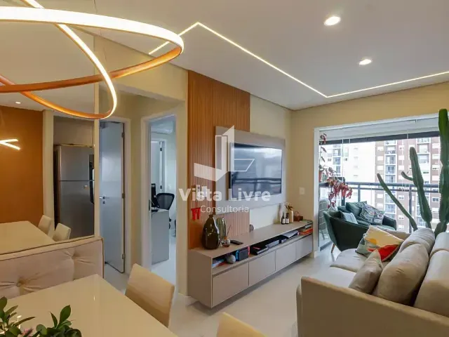 Apartamento com 56m² 2 quartos e 2 banheiros, à venda, no bairro Indianópolis em São Paulo