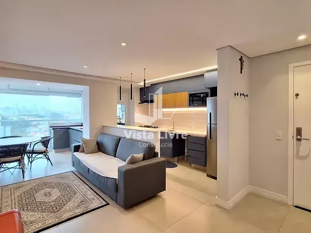 Apartamento com 65m² 2 quartos e 2 banheiros, à venda, no bairro Vila Anglo Brasileira em São Paulo