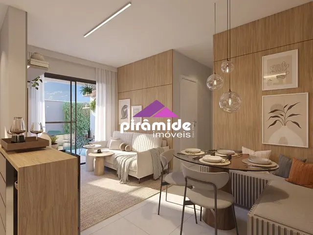 Apartamento com 68m² 2 quartos e 2 banheiros, à venda, no bairro Parque Industrial em São José dos Campos