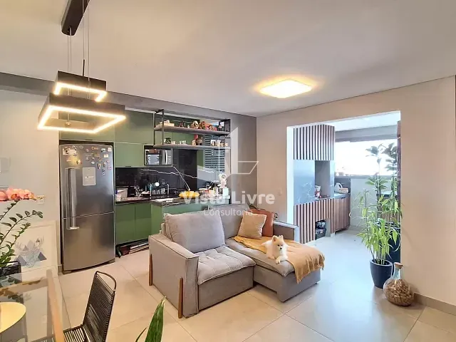 Apartamento com 69m² 1 quarto e 2 banheiros, à venda, no bairro Barra Funda em São Paulo