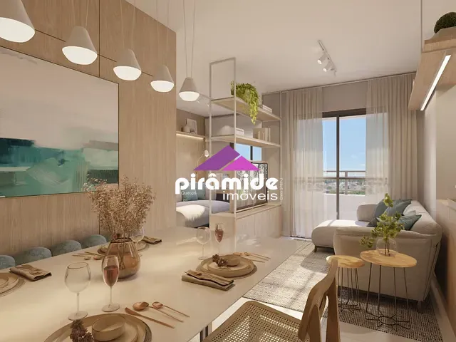 Apartamento com 54m² 2 quartos e 2 banheiros, à venda, no bairro Parque Industrial em São José dos Campos