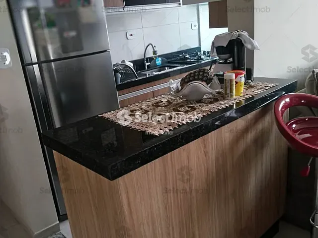Apartamento com 68m² 2 quartos e 2 banheiros, à venda, no bairro Vila Bocaina em Mauá