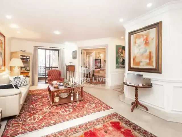 Apartamento com 128m² 2 quartos e 3 banheiros, à venda, no bairro Brooklin Paulista em São Paulo