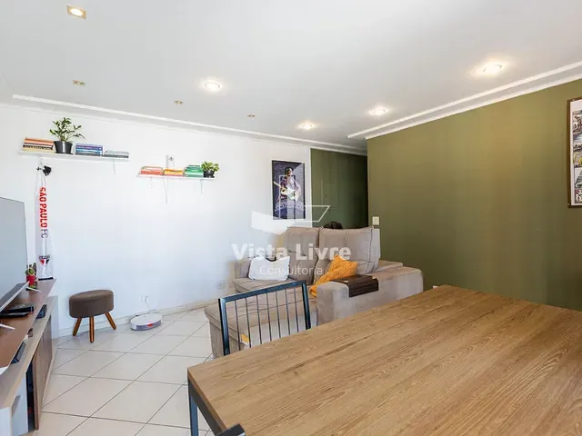 Apartamento com 74m² 2 quartos e 1 banheiro, à venda, no bairro Vila Hamburguesa em São Paulo