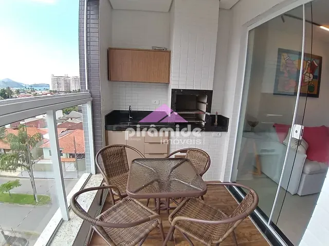 Apartamento com 75m² 2 quartos e 2 banheiros, à venda, no bairro Indaiá em Caraguatatuba