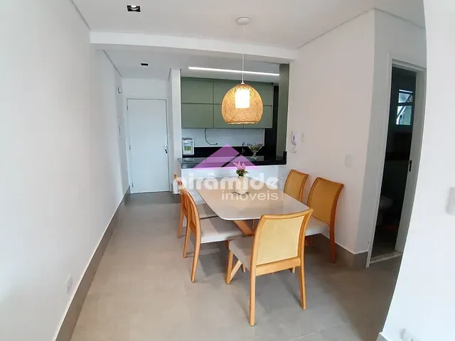 Apartamento com 75m² 2 quartos e 2 banheiros, à venda, no bairro Indaiá em Caraguatatuba
