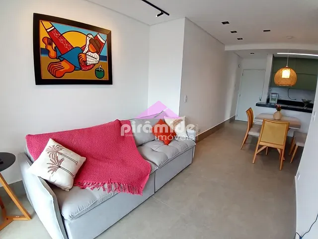 Apartamento com 75m² 2 quartos e 2 banheiros, à venda, no bairro Indaiá em Caraguatatuba