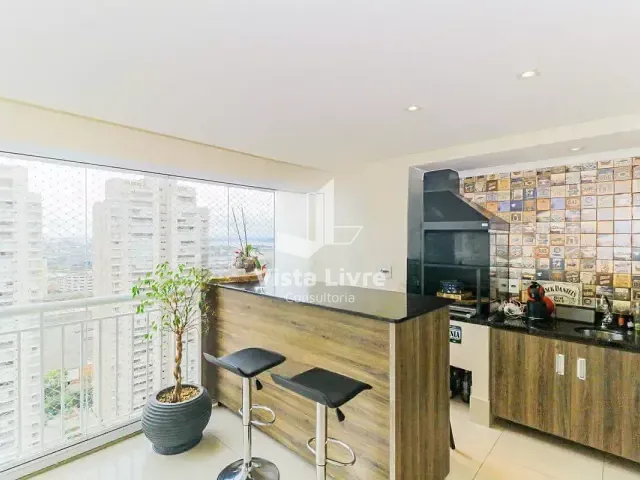 Apartamento com 130m² 4 quartos e 3 banheiros, à venda, no bairro Jardim Dom Bosco em São Paulo