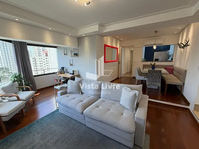 Apartamento com 110m² 3 quartos e 4 banheiros, à venda, no bairro Campo Belo em São Paulo