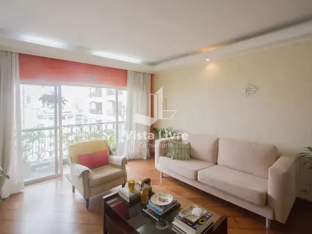 Apartamento com 131m² 3 quartos e 2 banheiros, à venda, no bairro Campo Belo em São Paulo