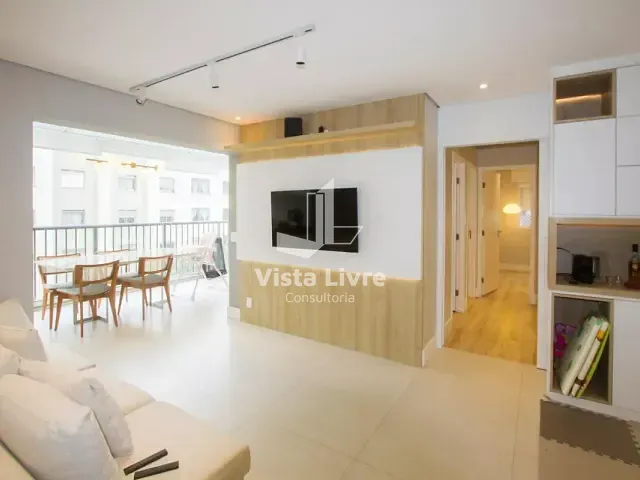 Apartamento com 84m² 3 quartos e 2 banheiros, à venda, no bairro Vila Cordeiro em São Paulo