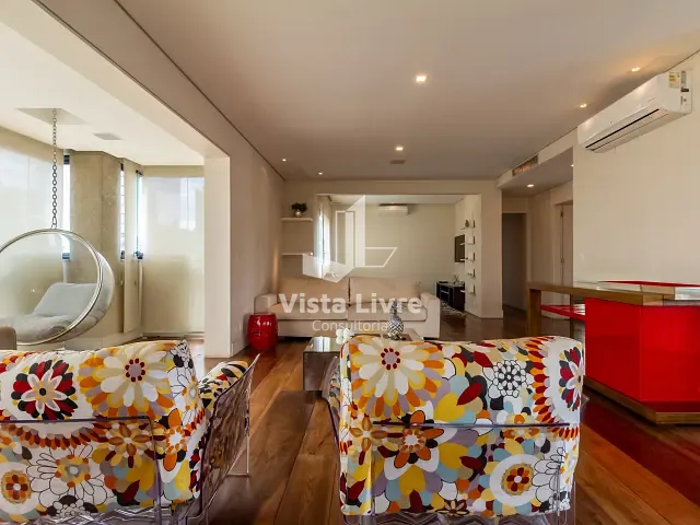 Apartamento com 180m² 3 quartos e 4 banheiros, à venda, no bairro Vila Nova Conceição em São Paulo