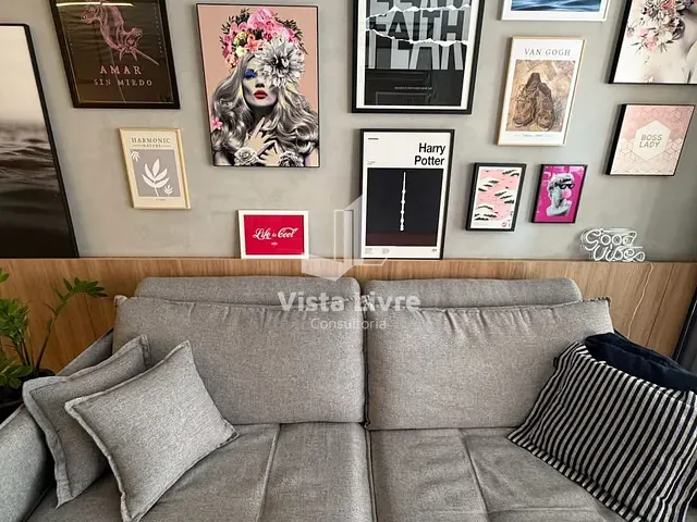 Apartamento com 47m² 1 quarto e 1 banheiro, à venda, no bairro Campo Belo em São Paulo