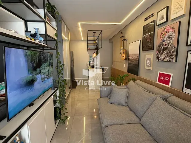 Apartamento com 47m² 1 quarto e 1 banheiro, à venda, no bairro Campo Belo em São Paulo