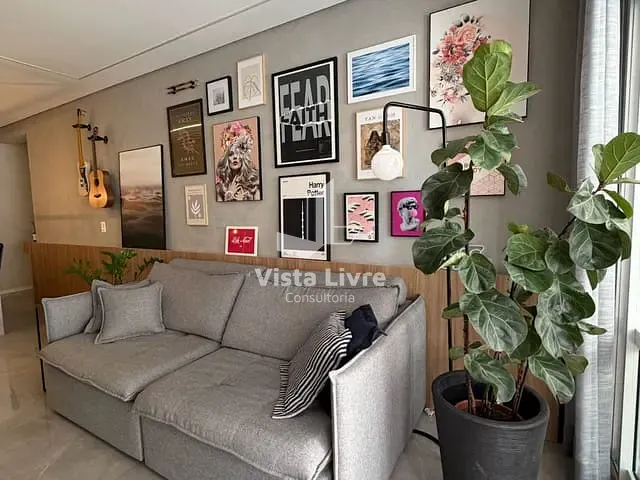 Apartamento com 47m² 1 quarto e 1 banheiro, à venda, no bairro Campo Belo em São Paulo