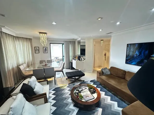 Apartamento 3 quartos e 5 banheiros, à venda, no bairro Água Rasa em São Paulo
