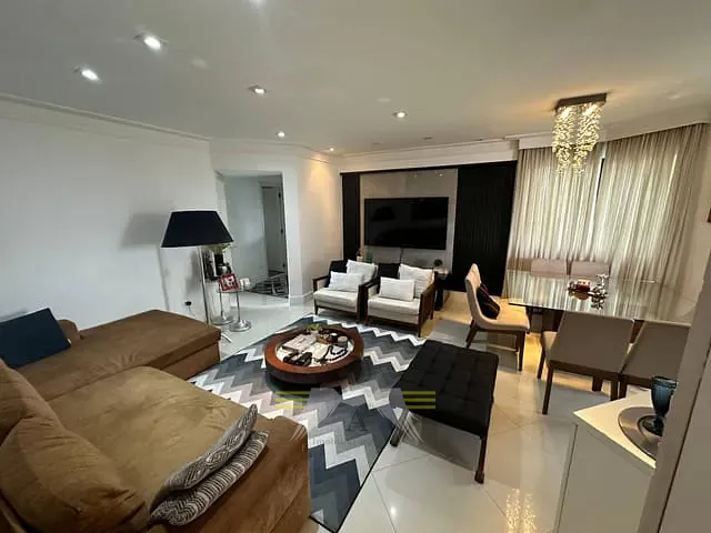 Apartamento 3 quartos e 5 banheiros, à venda, no bairro Água Rasa em São Paulo
