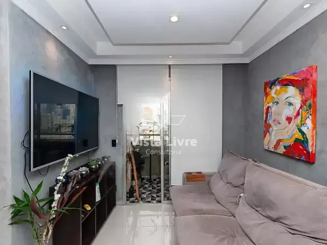 Apartamento com 50m² 2 quartos e 1 banheiro, à venda, no bairro Barra Funda em São Paulo