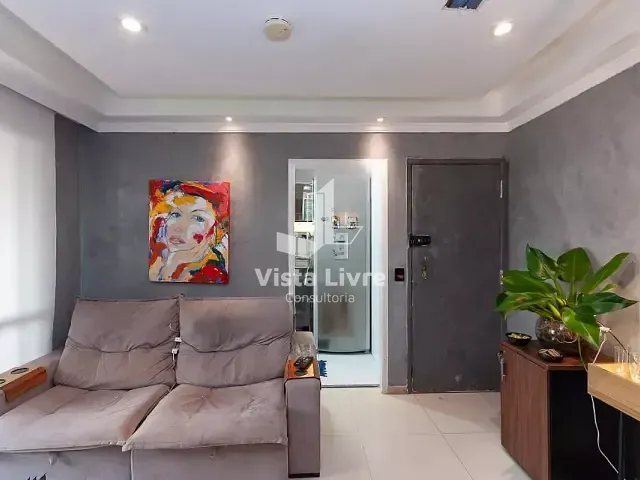 Apartamento com 50m² 2 quartos e 1 banheiro, à venda, no bairro Barra Funda em São Paulo