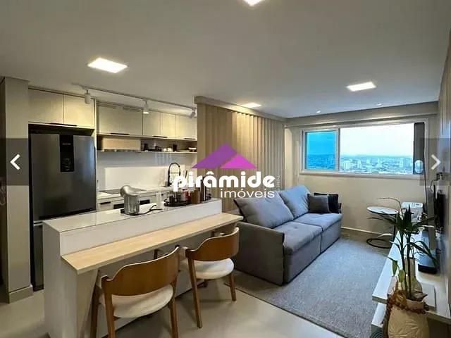Apartamento com 53m² 2 quartos e 1 banheiro, à venda, no bairro Jardim das Indústrias em Jacareí